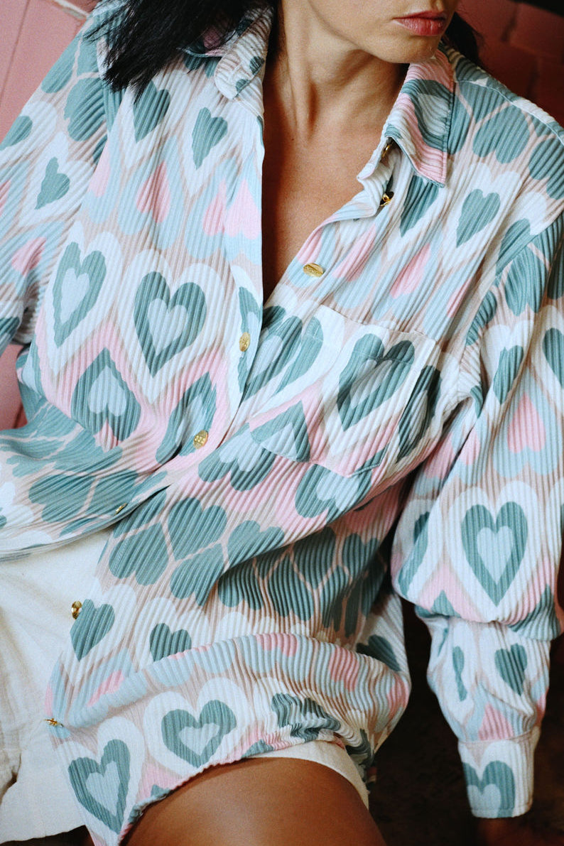 CHEMISE BIANCA - LOVE POP