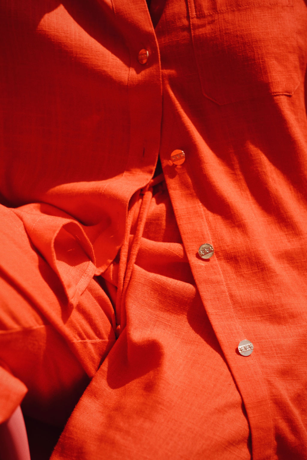 BIANCA SHIRT - MANDARINE