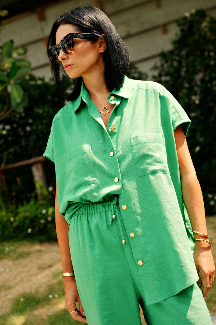 PANTALON ALBERTO - BAMBOU