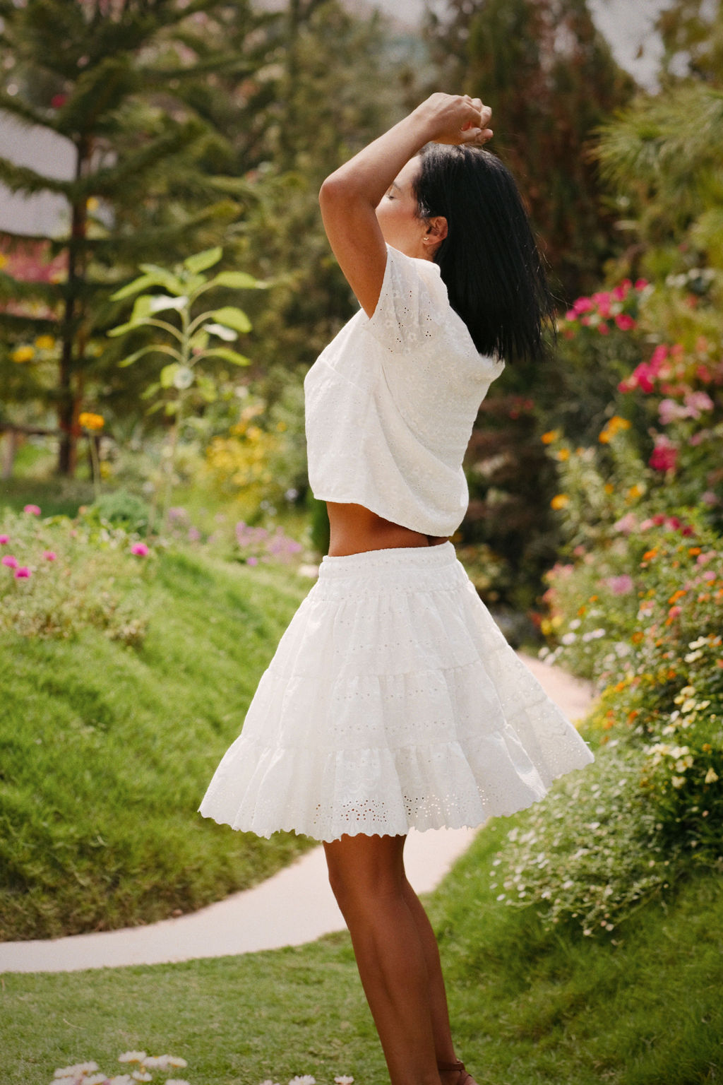 JUPE RAQUEL - BRODERIE ANGLAISE