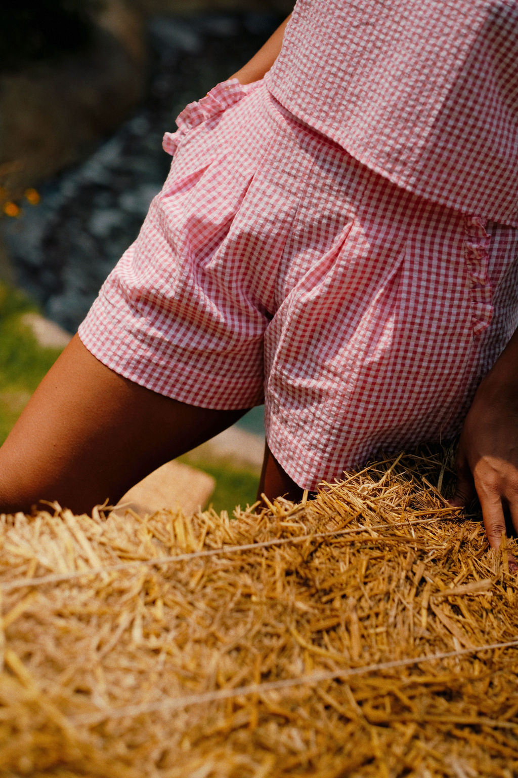 RAFI SHORT - FRAMBOISE