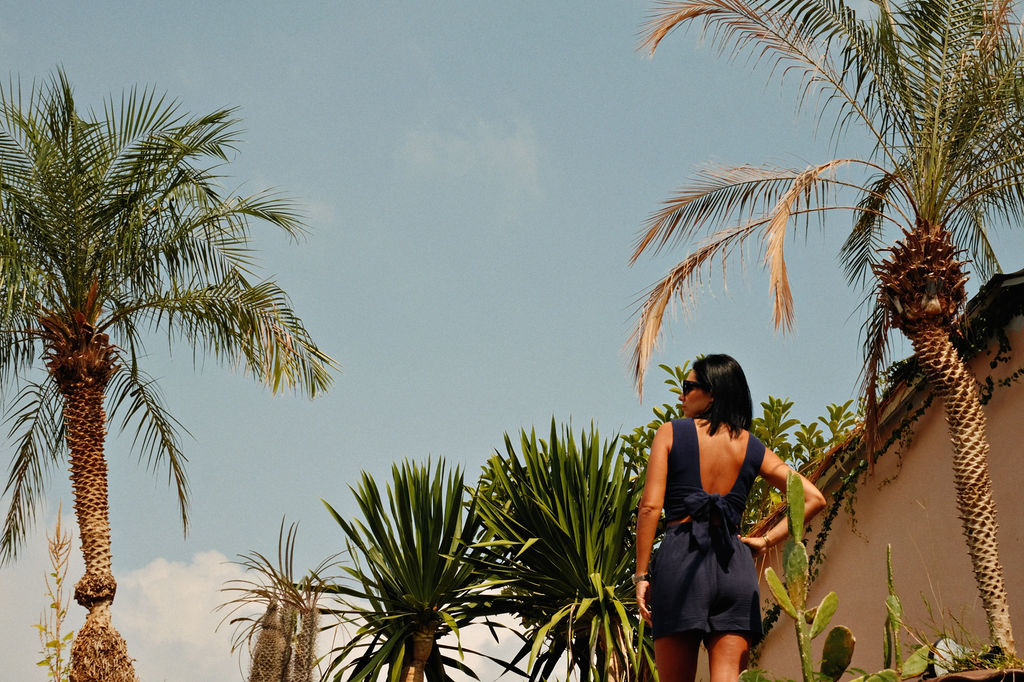 TOP GINO - NAVY BLUE