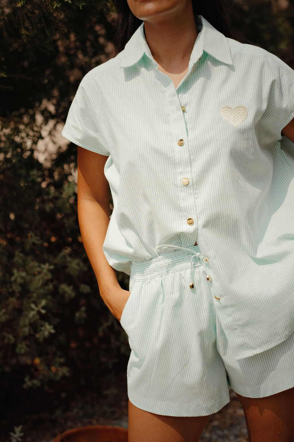 CHEMISE LOLA - PORTOFINO GREEN 💛