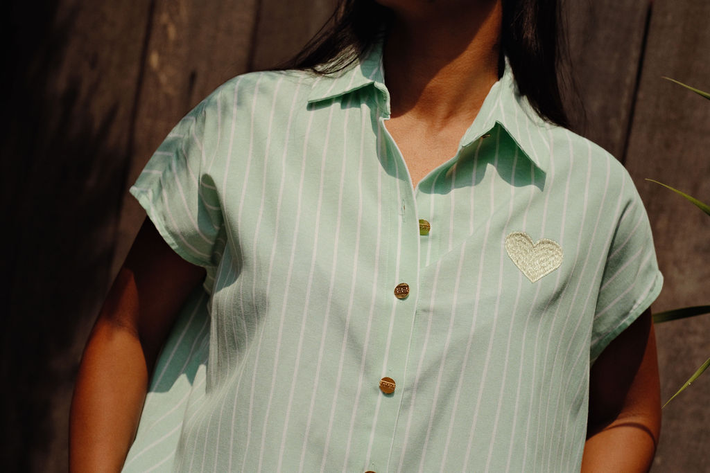 CHEMISE LOLA - PORTOFINO GREEN 💛
