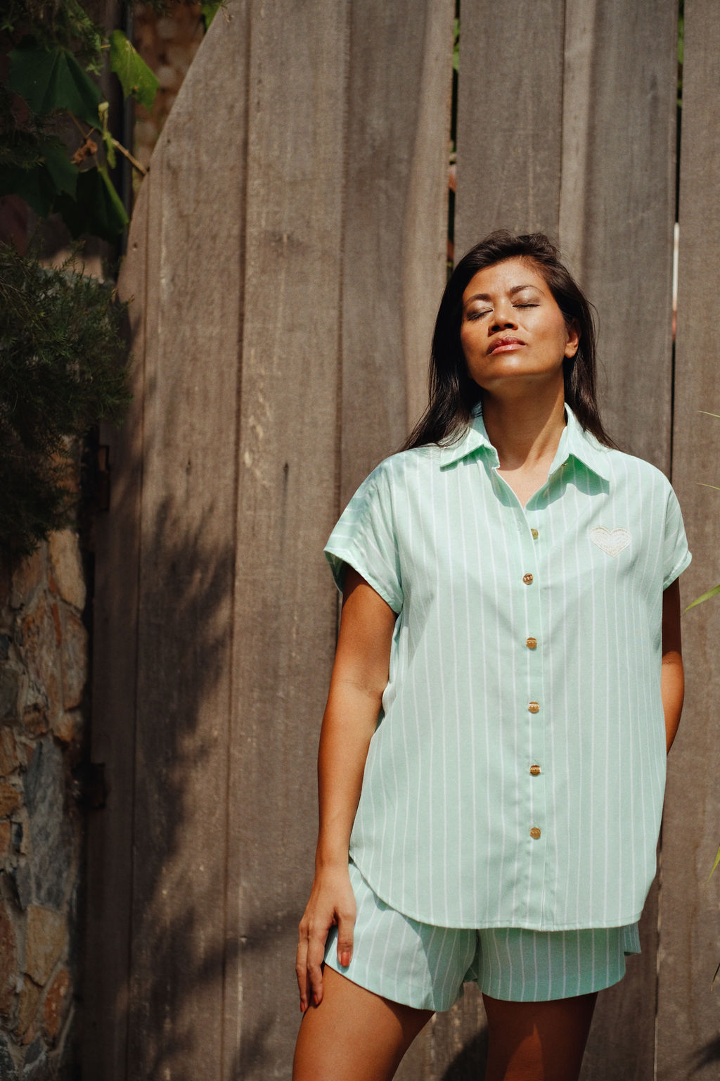 LOLA SHIRT - PORTOFINO GREEN 💛