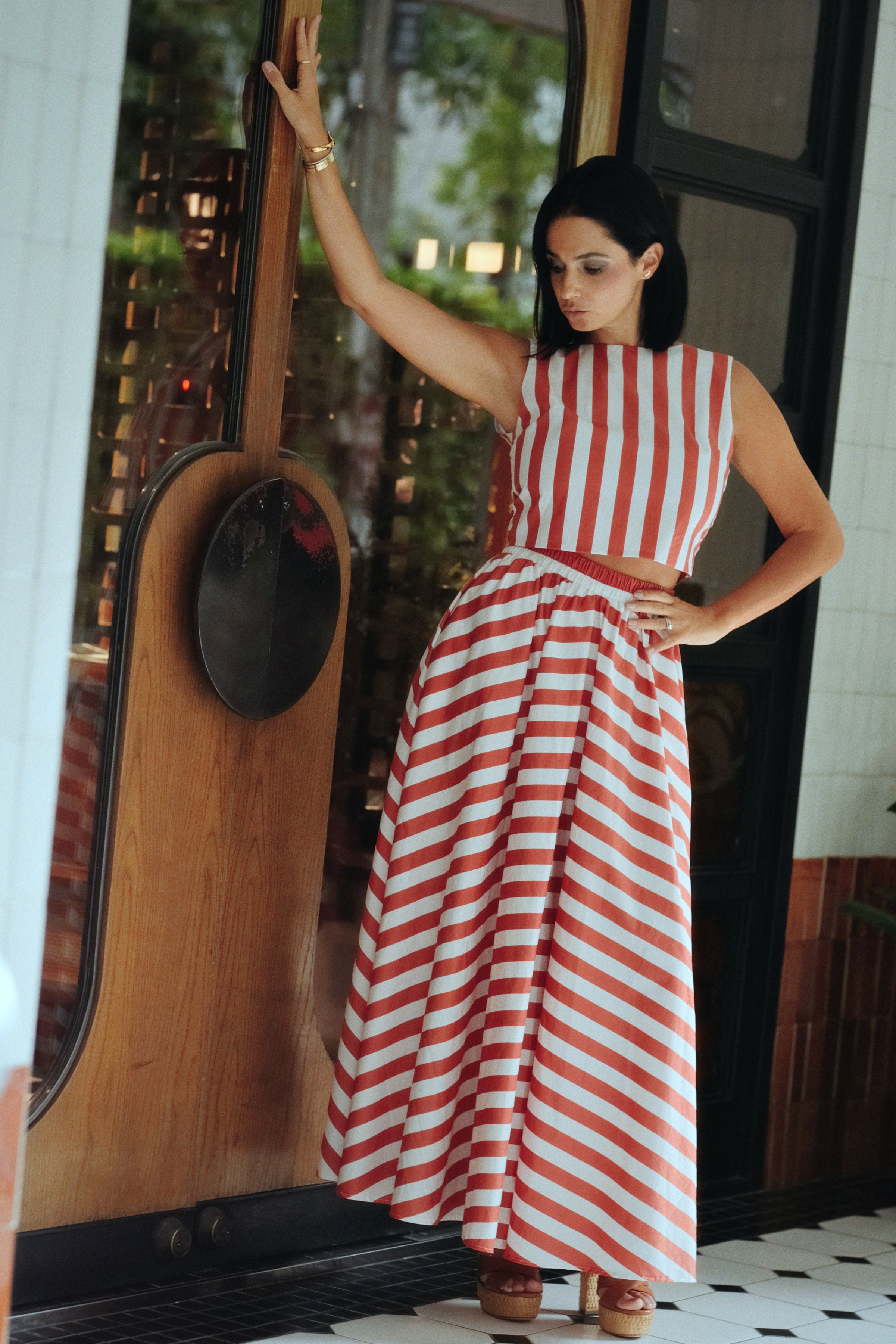 JUPE AUDREY - PLAGETTE TERRACOTTA