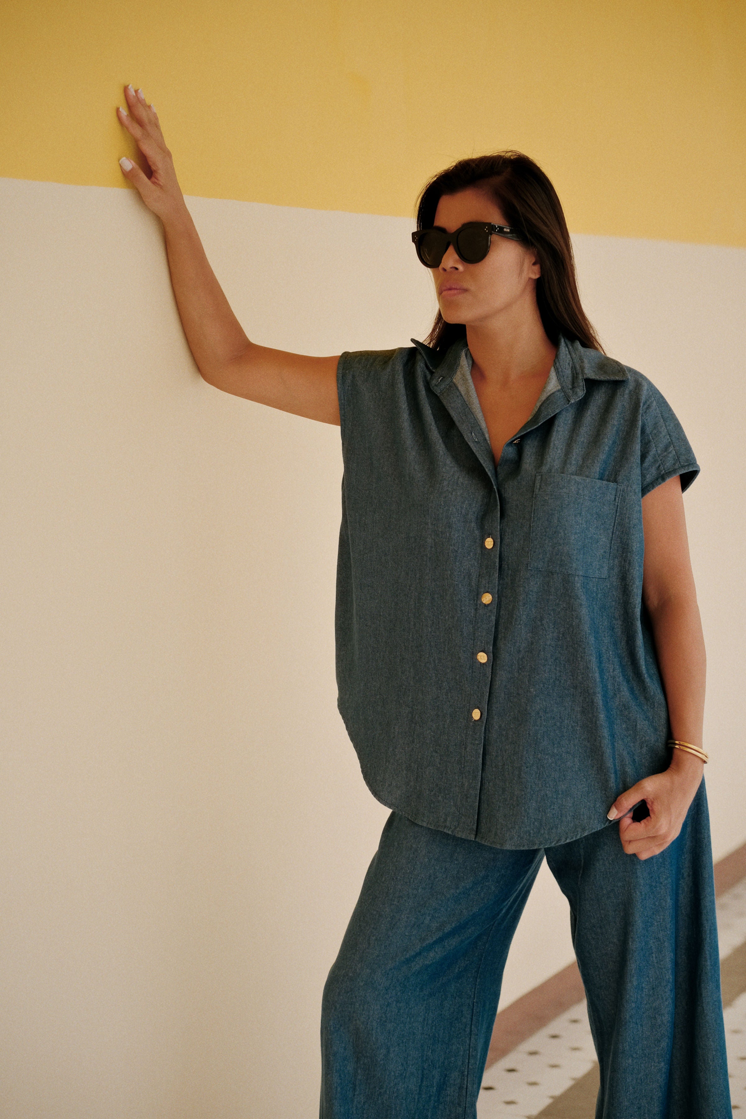 LOLA SHIRT - DENIM