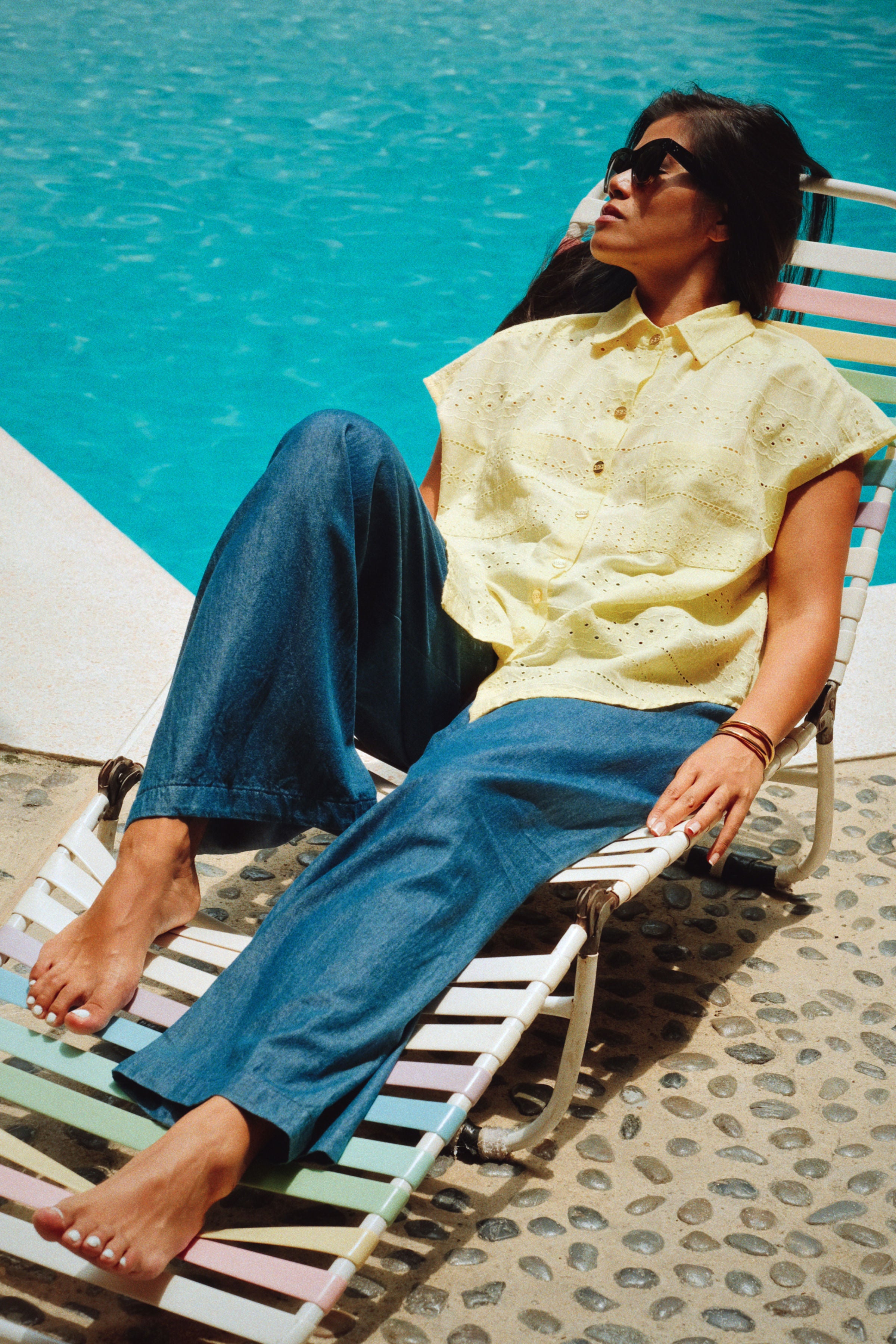 PANTALON ALBERTO - DENIM