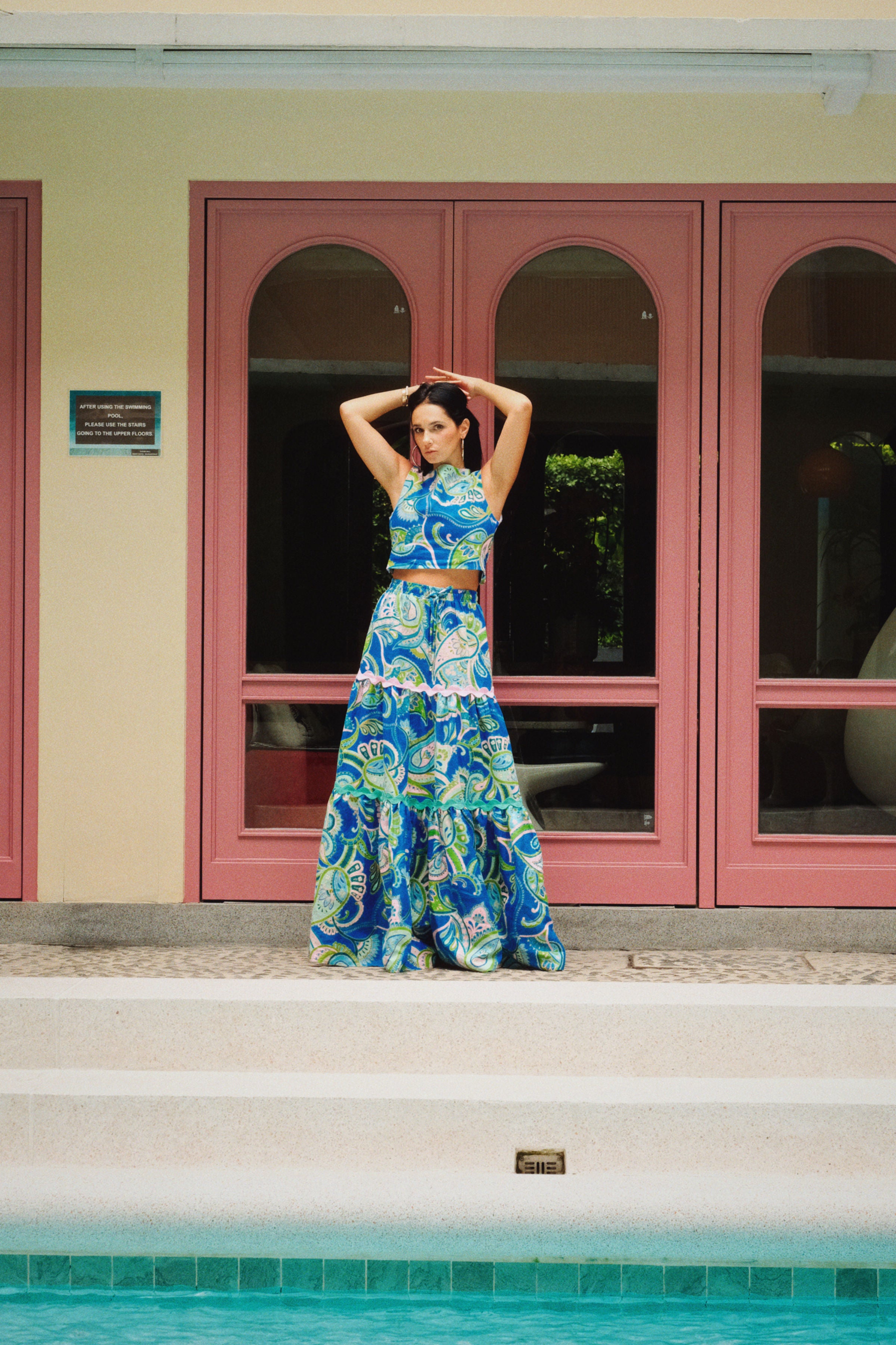 BAHIA SKIRT + GINO TOP SET - COLLINS