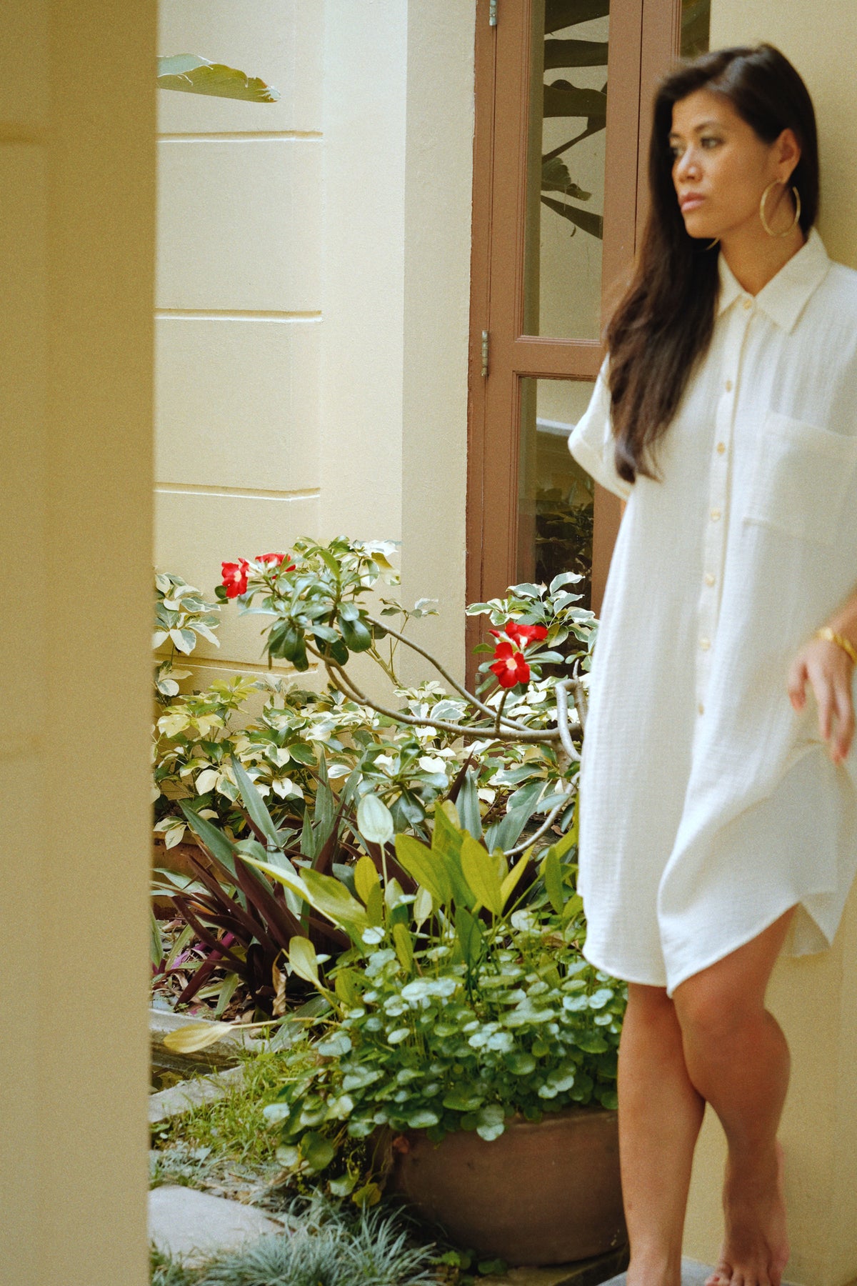 ANASTASIA DRESS - CREAM