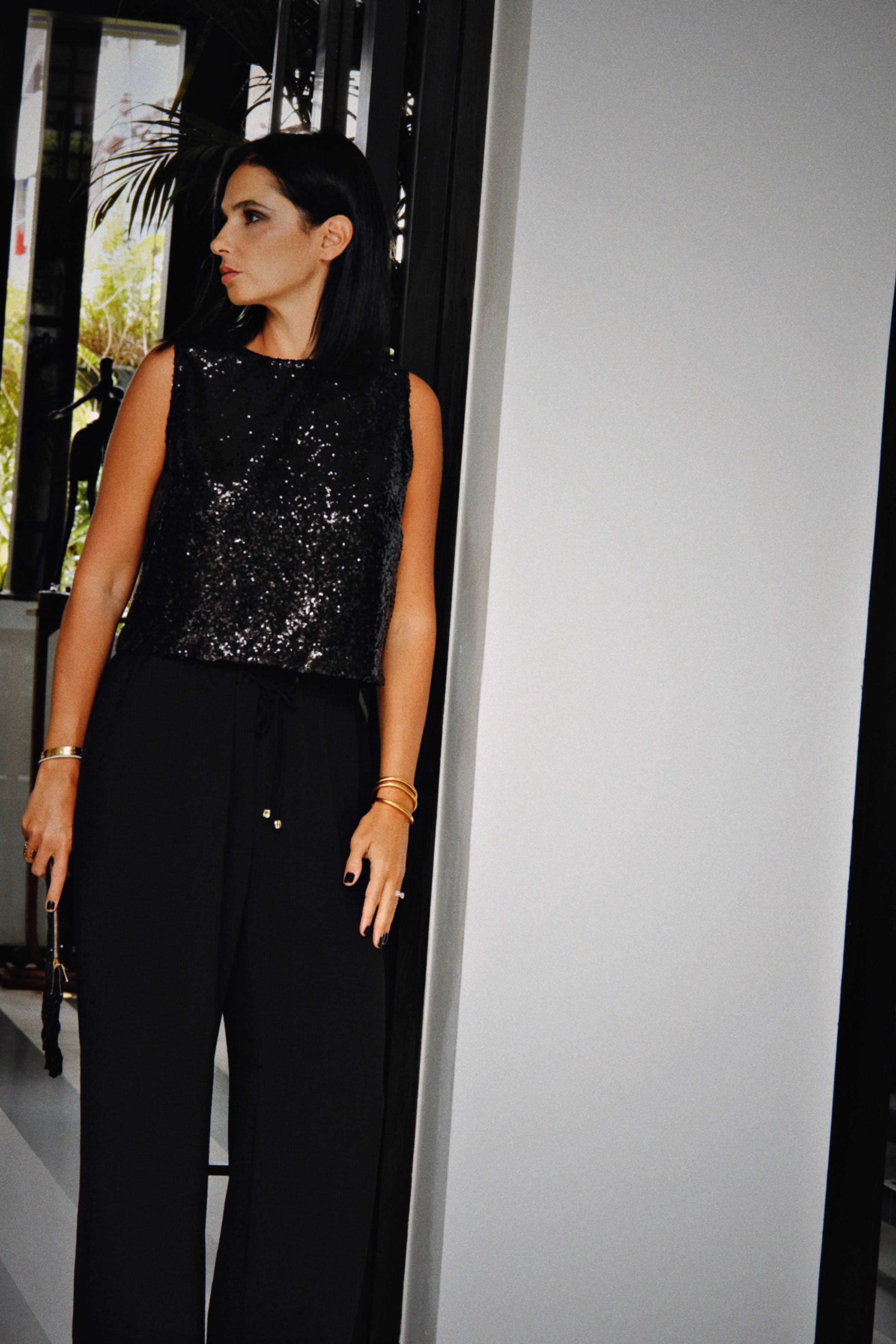 ALBERTO PANTS - ONYX