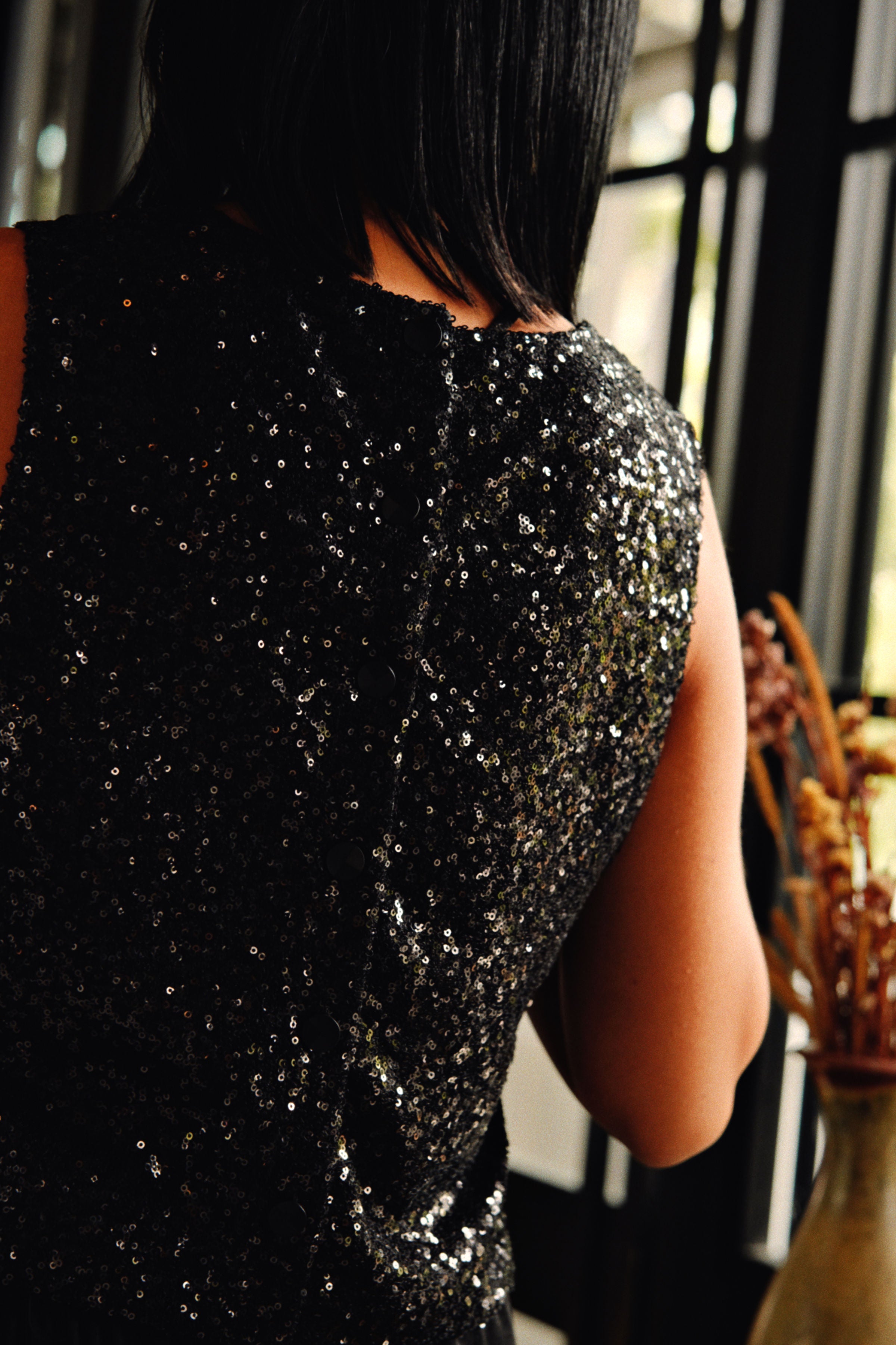 RIO TOP - STARDUST BLACK