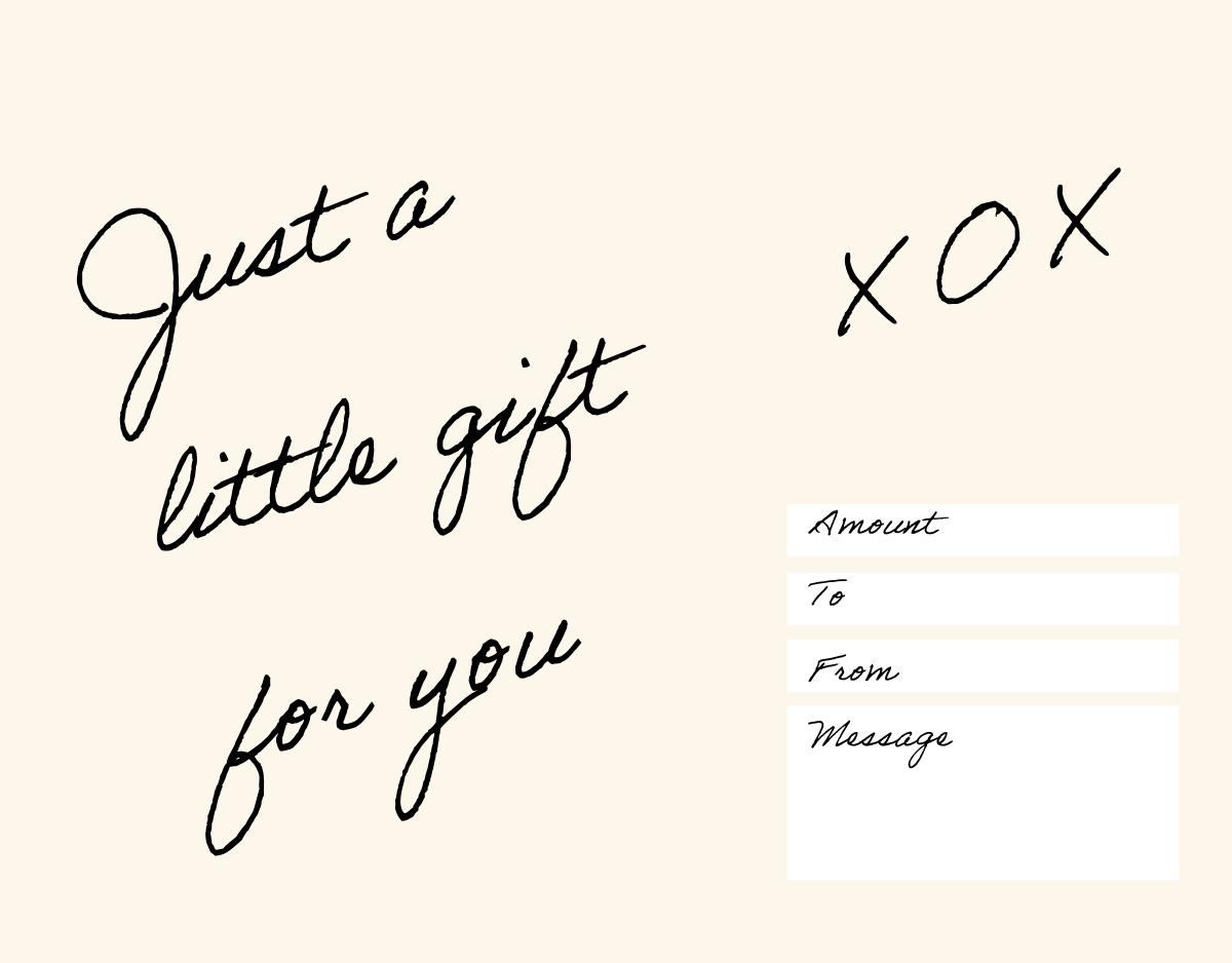 Gift Cards!