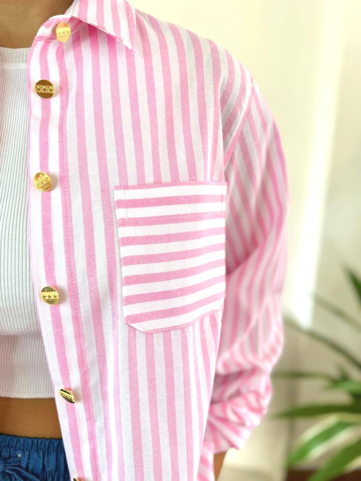 CHEMISE BIANCA - PORTOFINO PINK