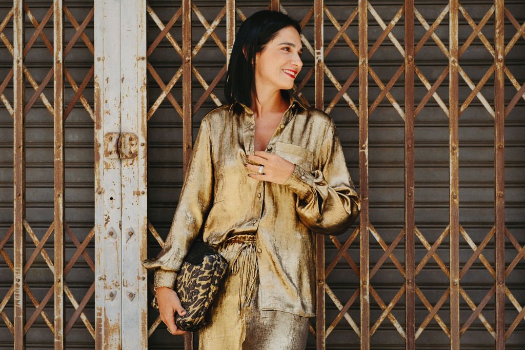 BIANCA GOLD LAME