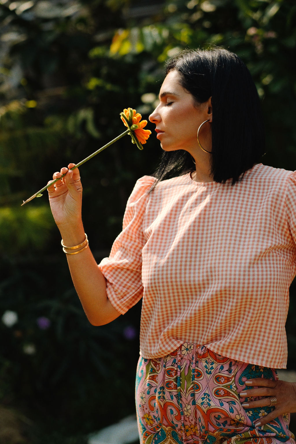 ROMY BLOUSE - ABRICOT