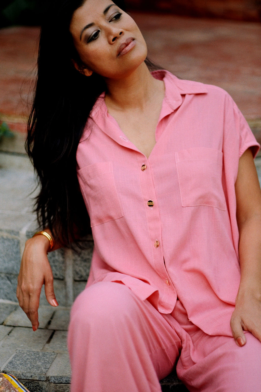 CHEMISE LOLA - ROSE POP