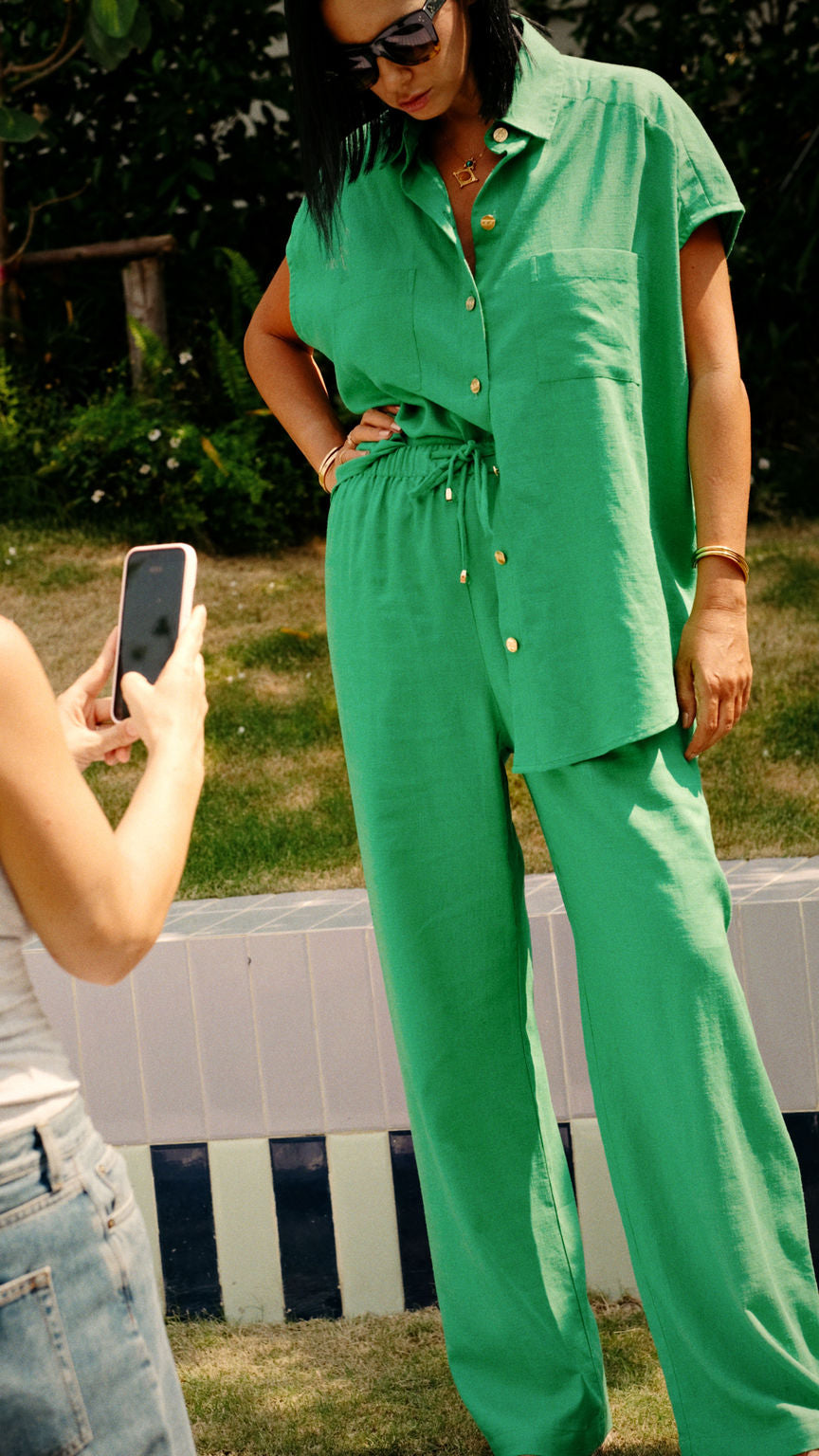 PANTALON ALBERTO - BAMBOU