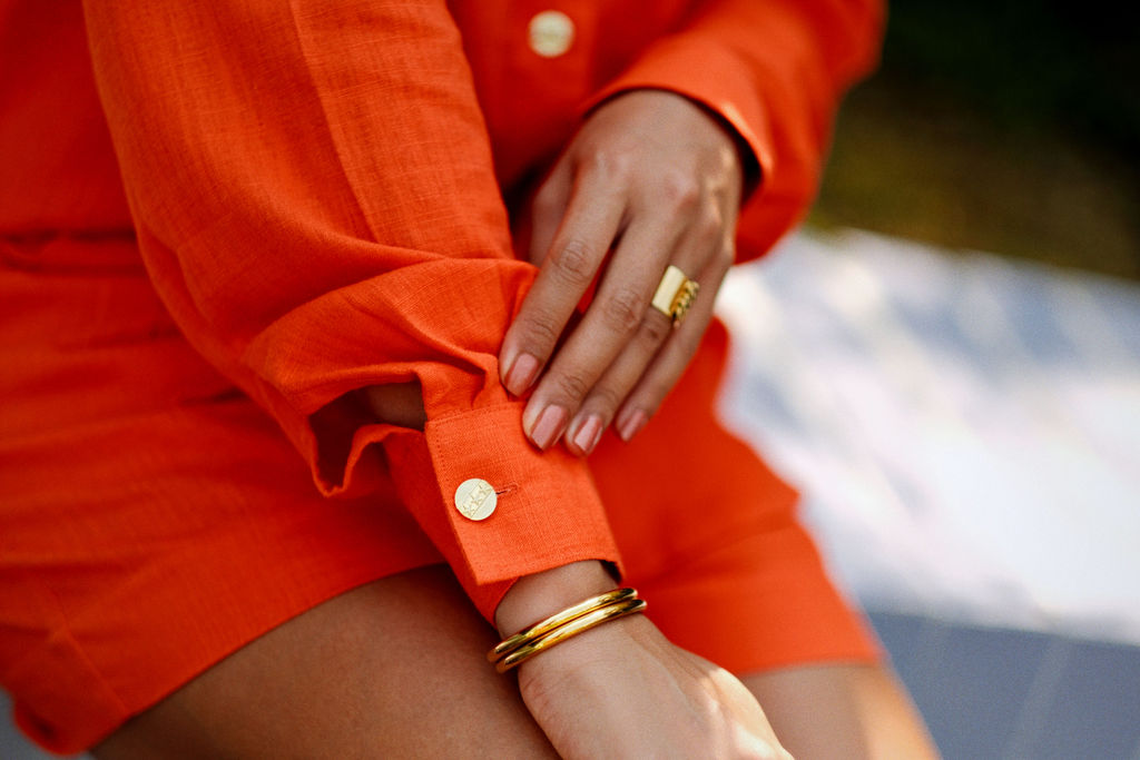 BIANCA SHIRT - MANDARINE