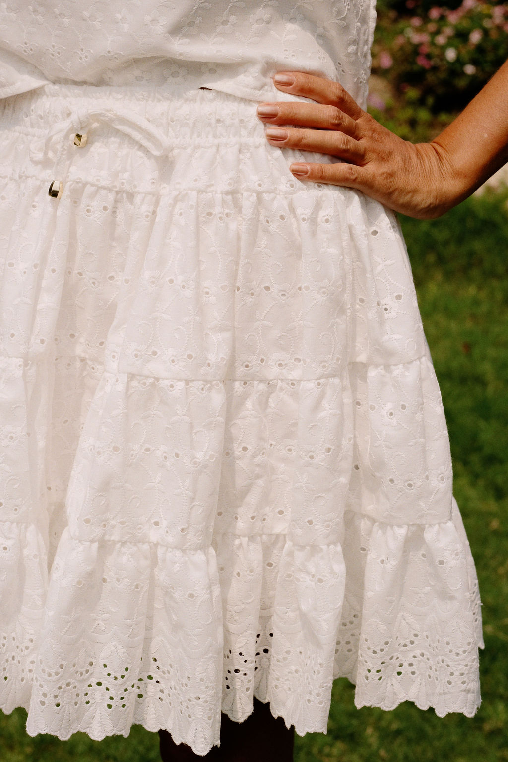JUPE RAQUEL - BRODERIE ANGLAISE