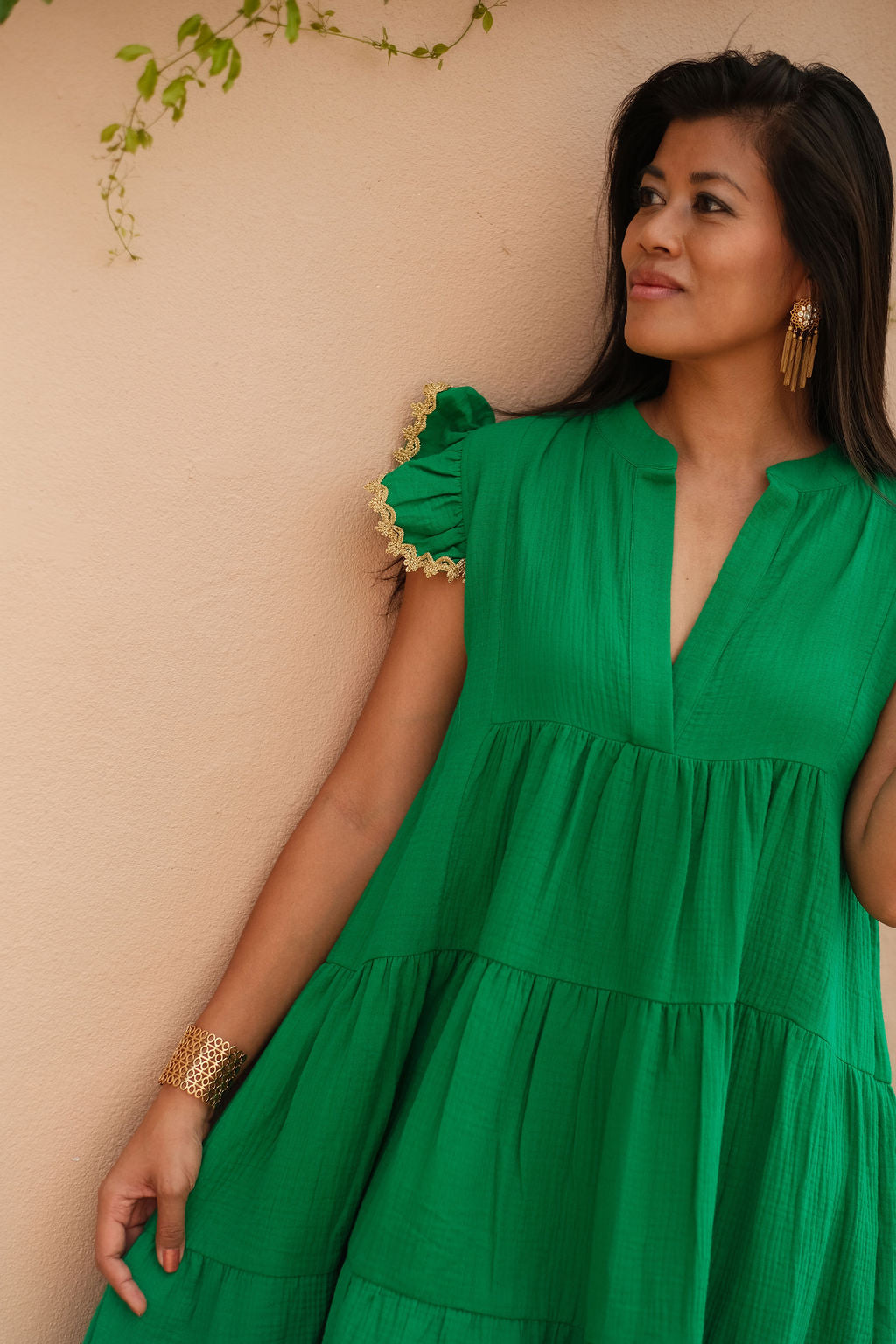 ROBE KRYSTYNA - EMERALD