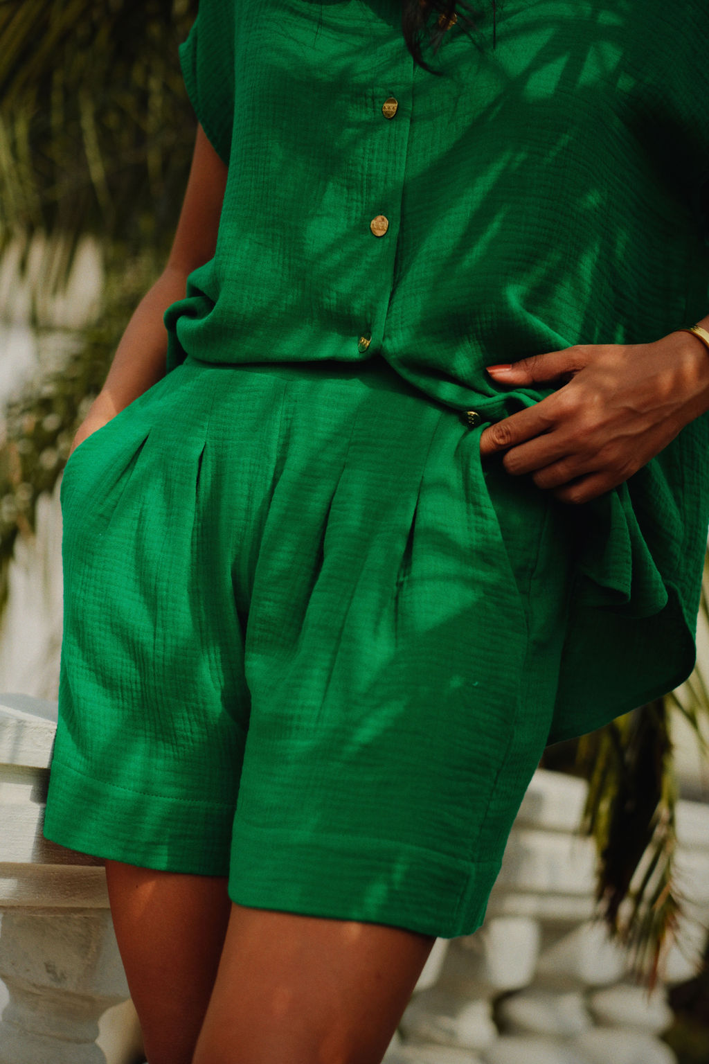 SHORT RAFA - EMERALD