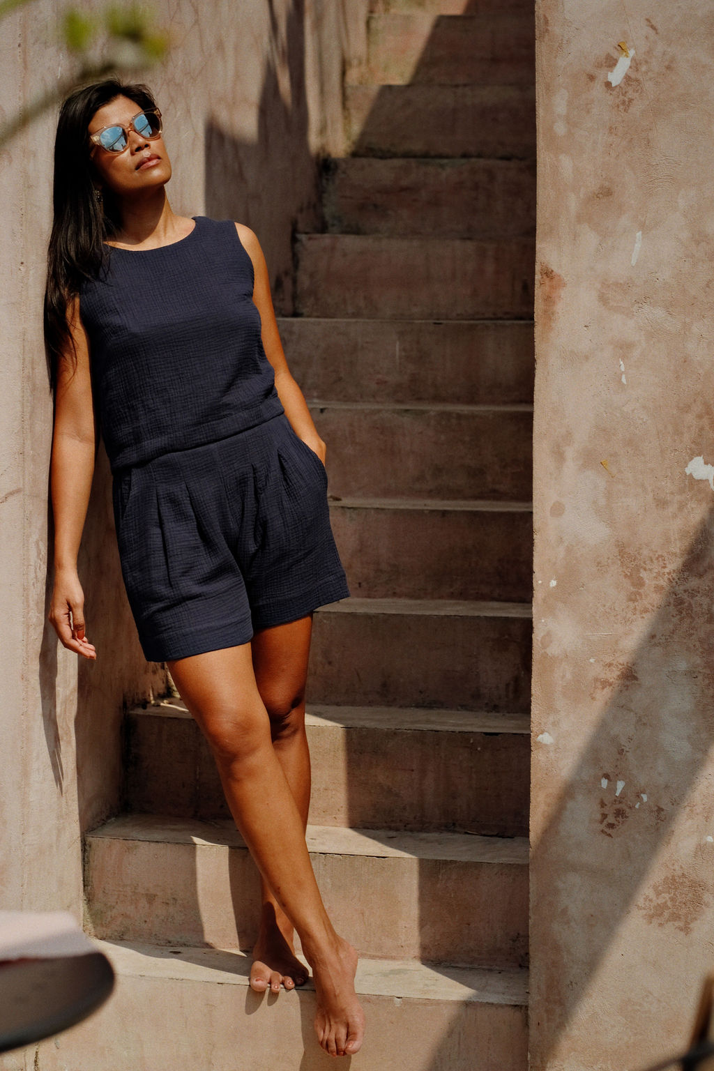 SHORT RAFA - NAVY BLUE