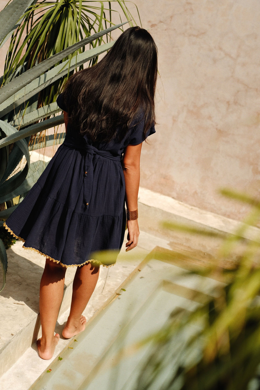 ROBE YSE - NAVY BLUE