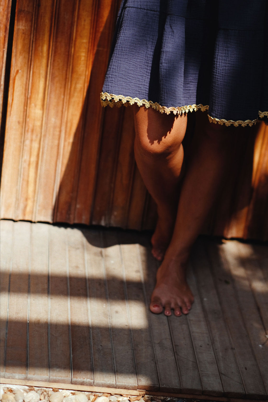 ROBE KRYSTYNA - NAVY BLUE