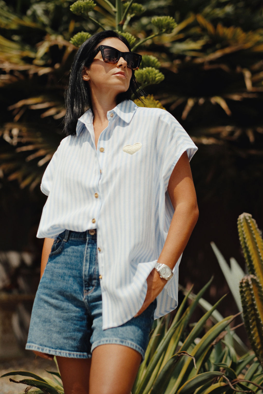 CHEMISE LOLA - PORTOFINO AZUR 💛