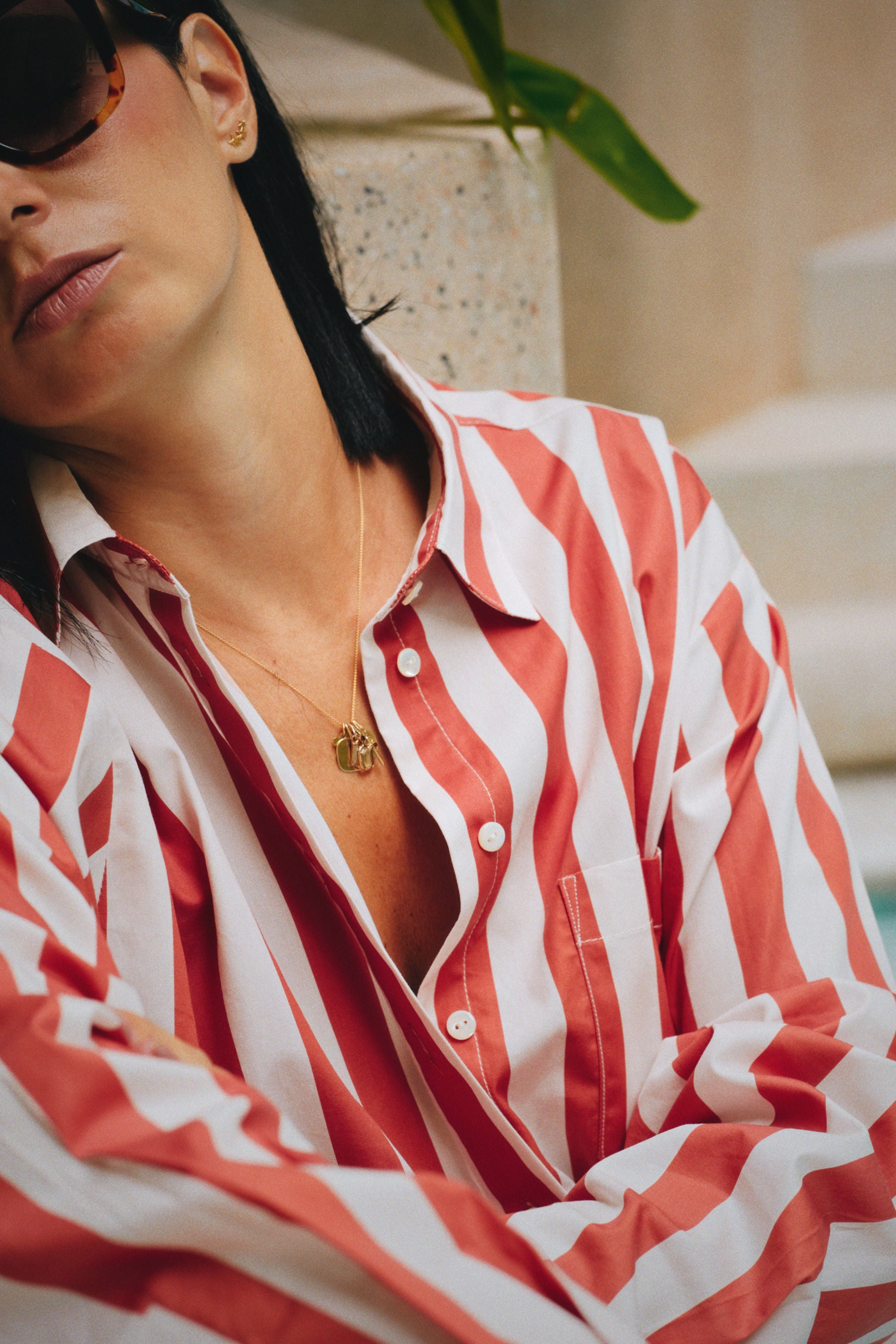 CHEMISE SASHA - PLAGETTE TERRACOTTA