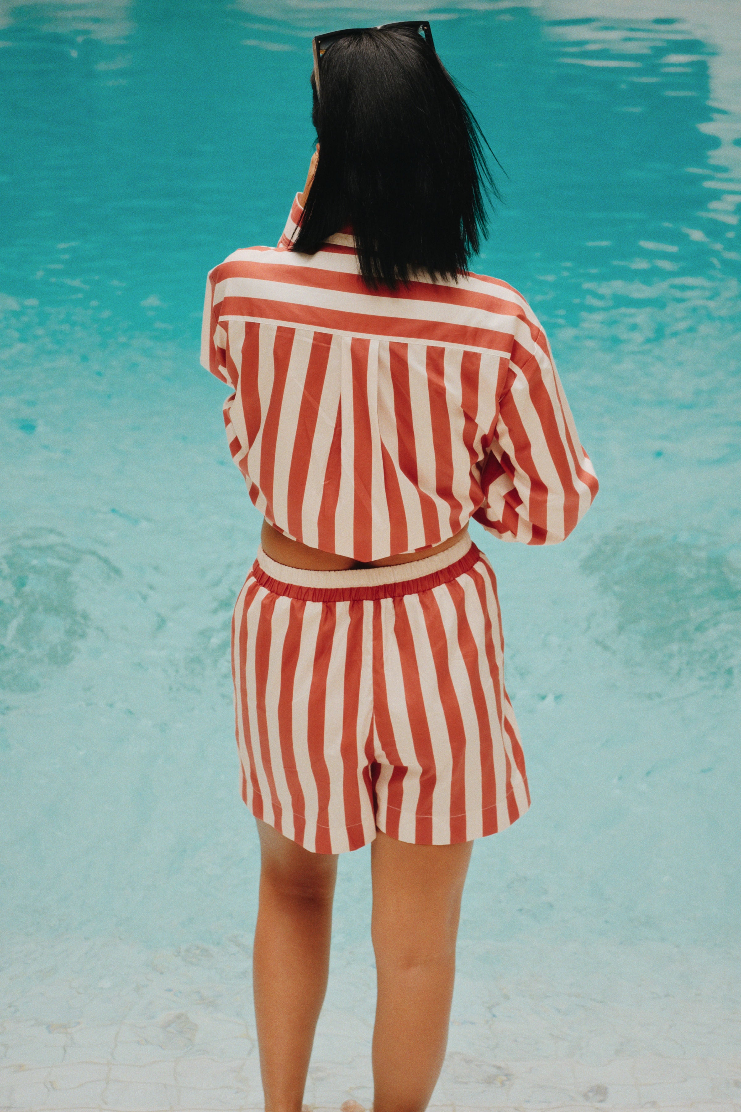 RAFA SHORTS - PLAGETTE TERRACOTTA