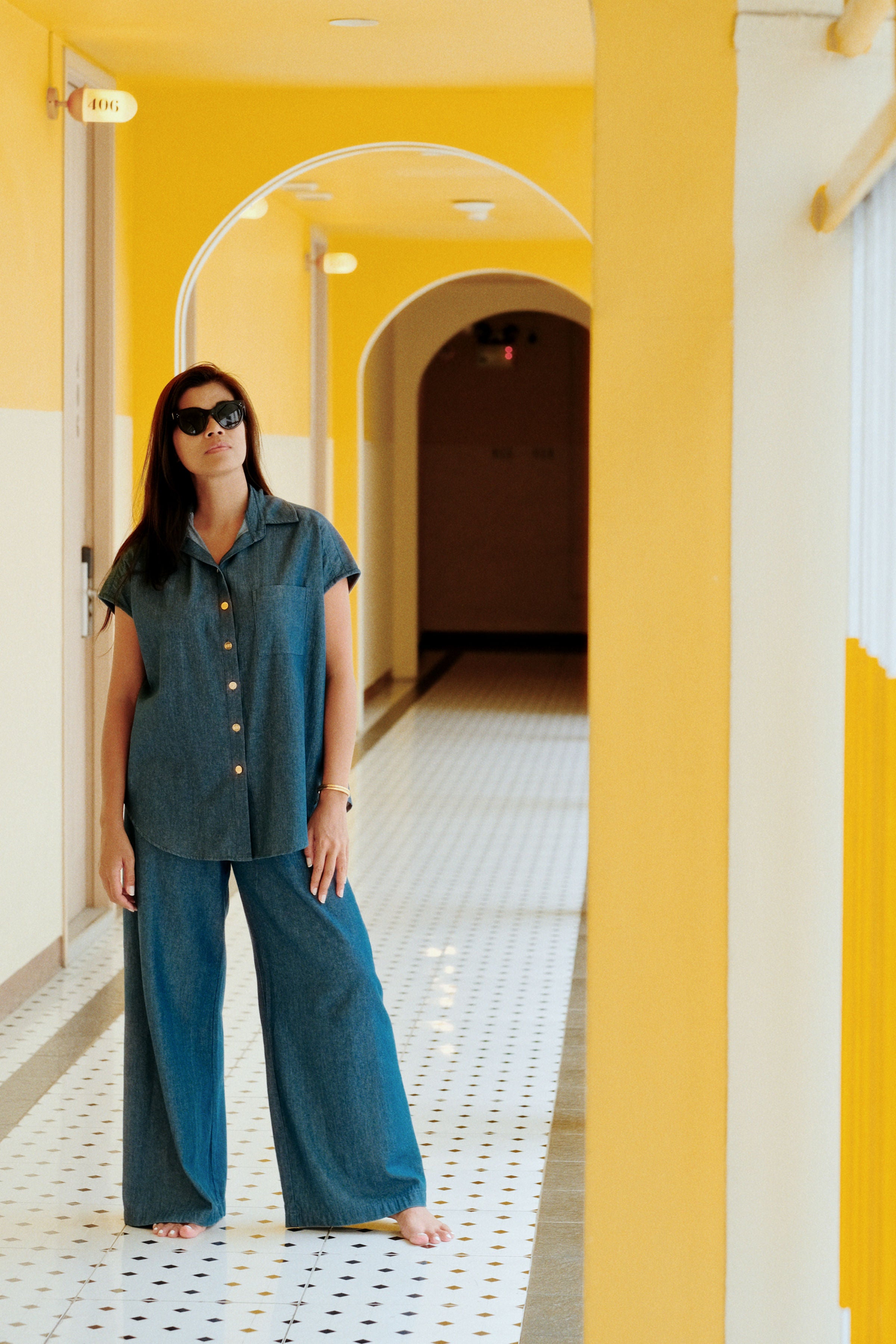 CHEMISE LOLA - DENIM