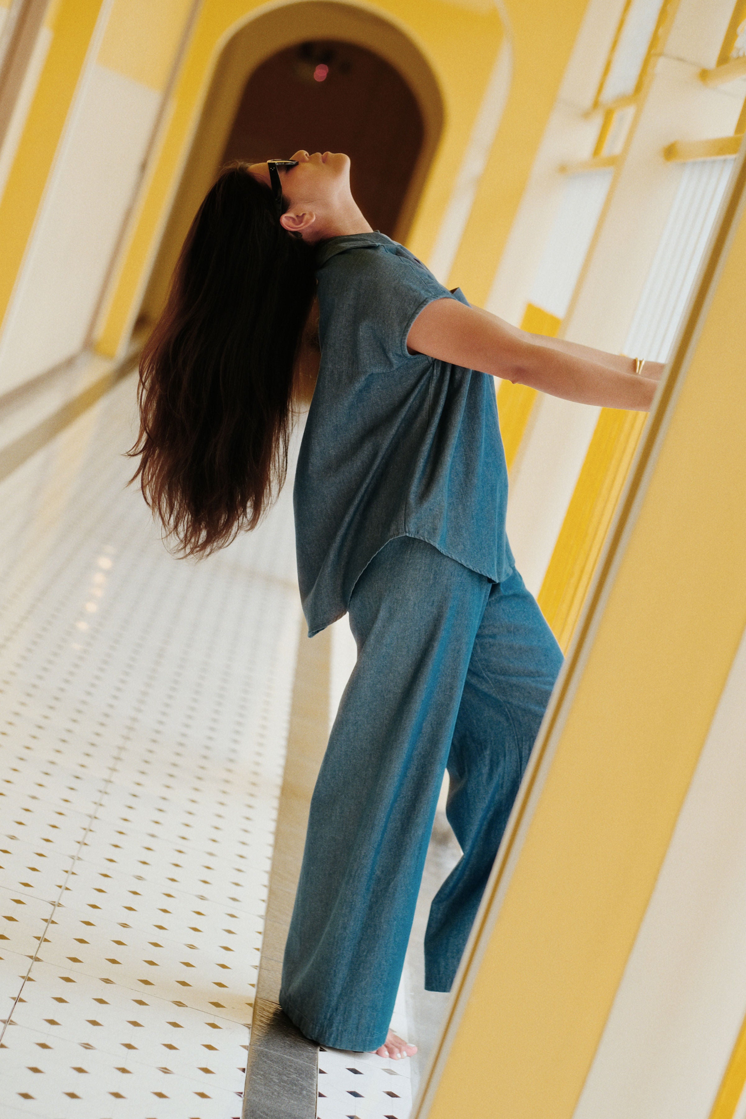 PANTALON ALBERTO - DENIM