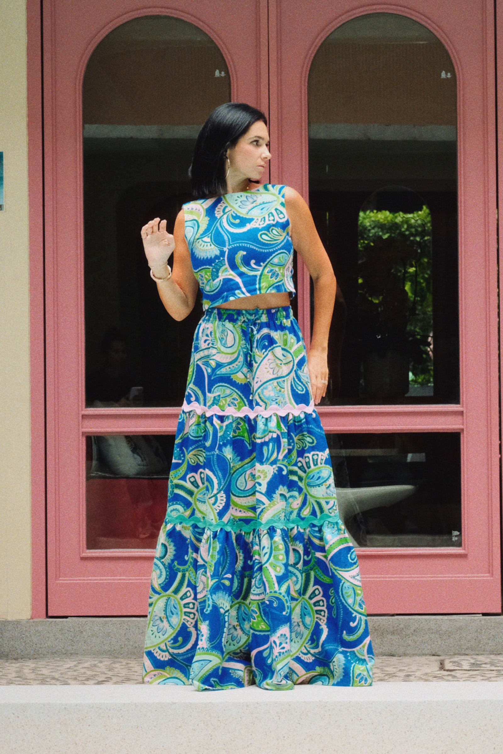 BAHIA SKIRT + GINO TOP SET - COLLINS