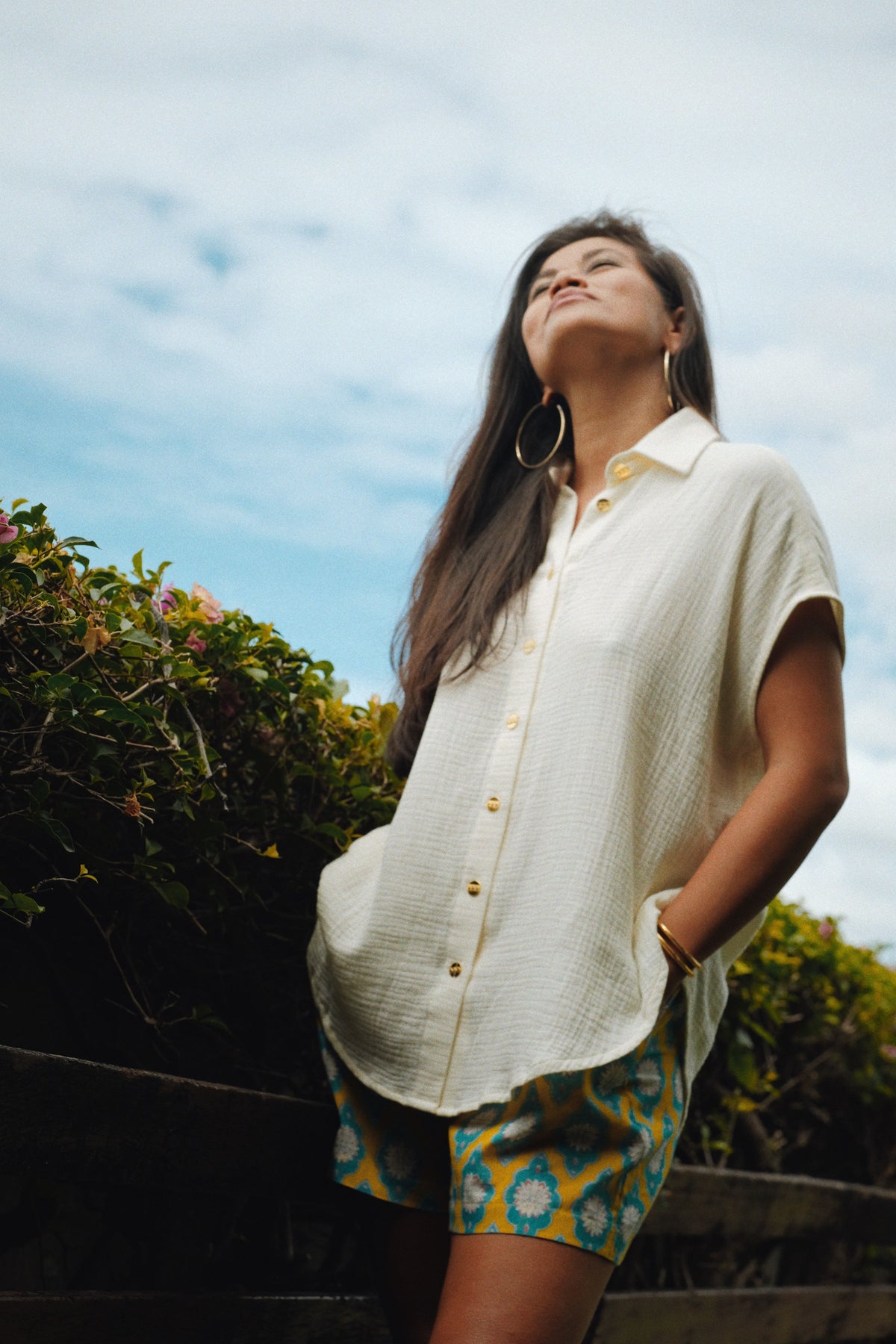 LOLA SHIRT - CREAM