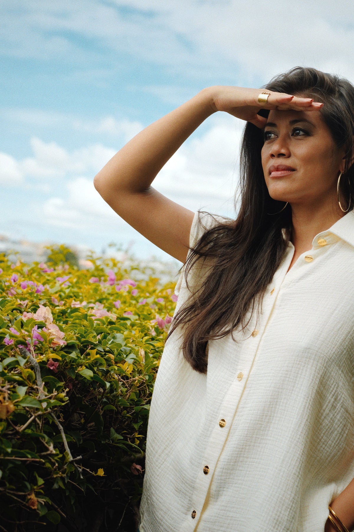 LOLA SHIRT - CREAM
