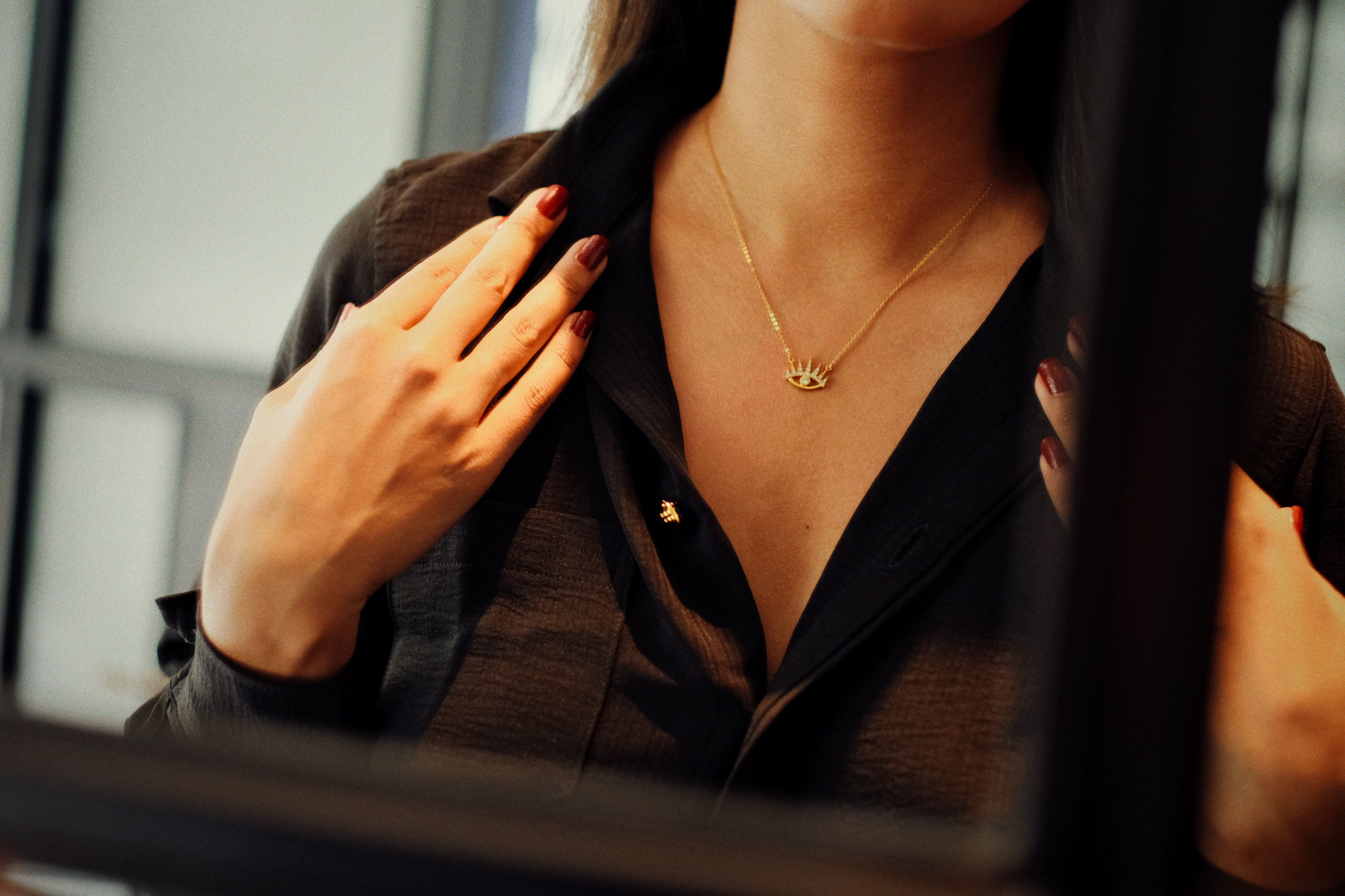 MATI GREEK EYE NECKLACE